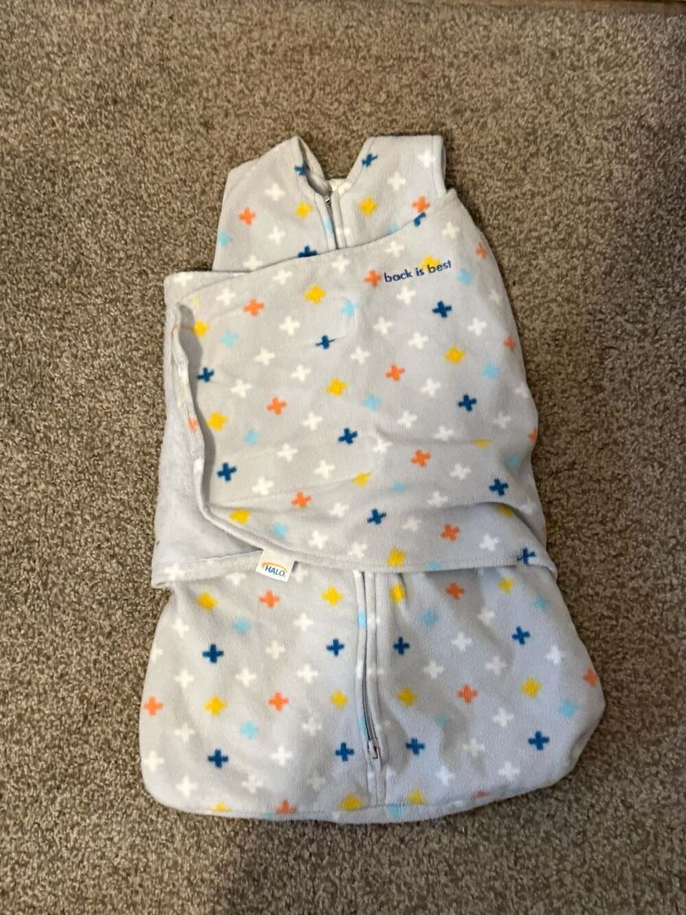 HALO Newborn (NB) SleepSack Fleece Swaddle